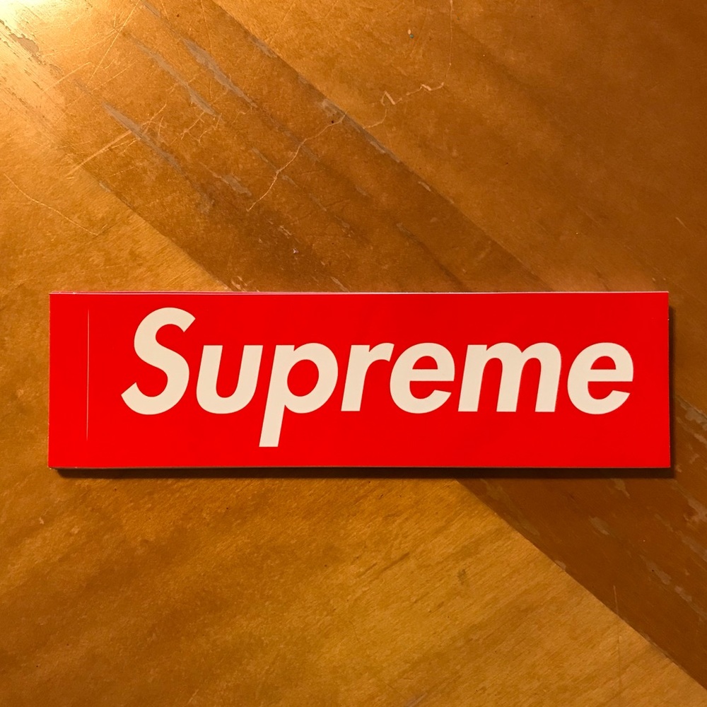 Supreme Box Logo Stickers (x5)